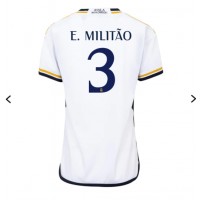 Camisa de time de futebol Real Madrid Eder Militao #3 Replicas 1º Equipamento Feminina 2023-24 Manga Curta